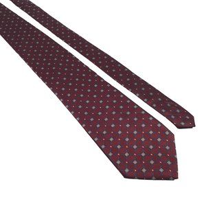 Metropolitan View All Silk Mens Necktie Accessory Office Work Dad Gift